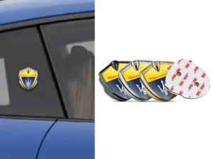 Maserati Emblème Voiture Insigne Look Haut Gamme Drift Inspiré